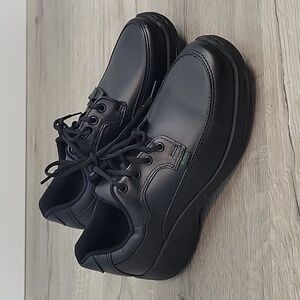 Florsheim Men's Postal Moc Toe Oxford Soft High Shine Leather Work Shoes FP8125